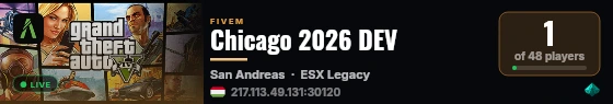Chicago 2026 DEV live status badge