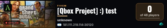 [Qbox Project] :) test live status badge