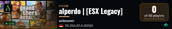 alperdo | [ESX Legacy] live status badge