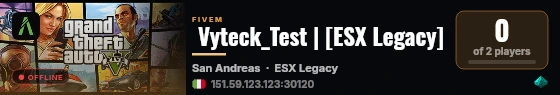  Vyteck_Test | [ESX Legacy] live status badge