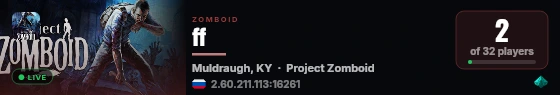 ff live status badge
