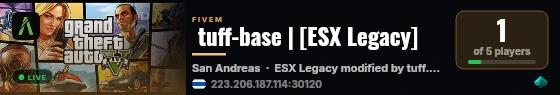  tuff-base | [ESX Legacy] live status badge