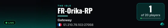 FR-Orika-RP live status badge
