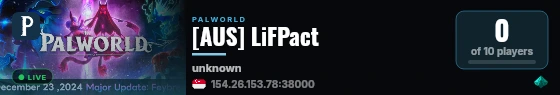 [AUS] LiFPact live status badge
