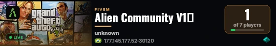 Alien Clean live status badge
