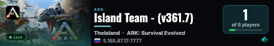 Island Team - (v361.7) live status badge