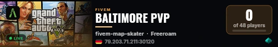 BALTIMORE PVP live status badge