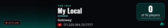My Local live status badge