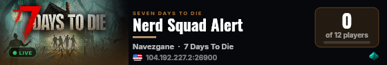Nerd Squad Alert live status badge