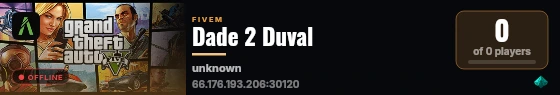 Dade 2 Duval live status badge