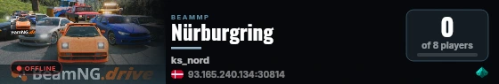 Nürburgring live status badge