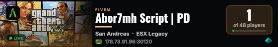 Abor7mh Script | PD live status badge