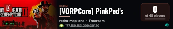 [VORPCore] PinkPed's live status badge