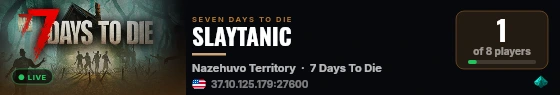 SLAYTANIC live status badge