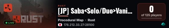 [JP] Saba<Solo/Duo>Vanilla Monthly live status badge