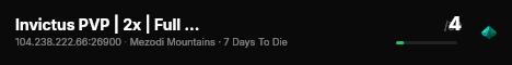 Invictus PVP | 2x | Full Drop live status badge