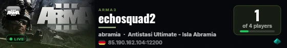 echosquad2 live status badge