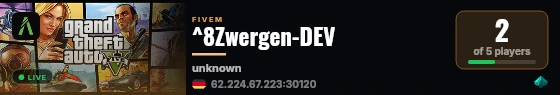 ^8Zwergen-DEV live status badge