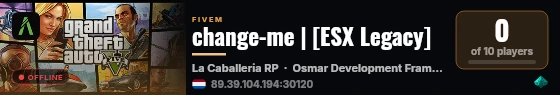 change-me | [ESX Legacy] live status badge