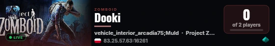 Dooki live status badge