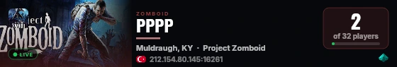 PPPP live status badge