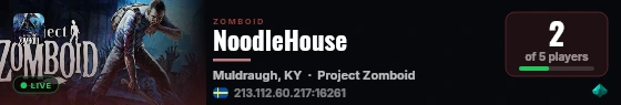 NoodleHouse live status badge