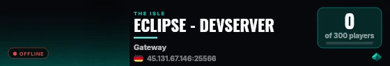 ECLIPSE - DEVSERVER live status badge