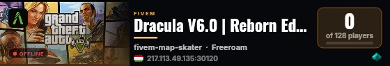 Dracula V6.0 | Reborn Edition live status badge
