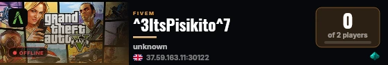 ^3ItsPisikito^7 live status badge