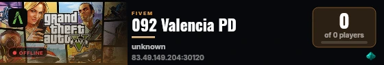 092 Valencia PD live status badge