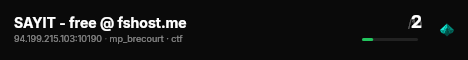 SAYIT - free @ fshost.me live status badge
