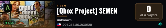 [Qbox Project] SEMEN live status badge
