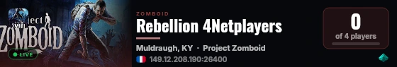 Rebellion 4Netplayers live status badge