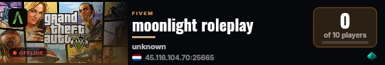 moonlight roleplay live status badge
