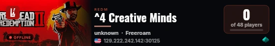 ^4 Creative Minds live status badge