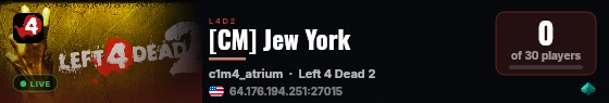 [CM] Jew York live status badge
