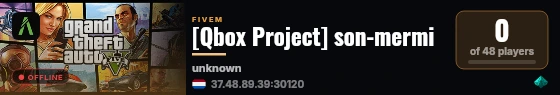 [Qbox Project] son-mermi live status badge