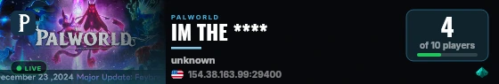 IM THE **** live status badge