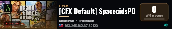 [CFX Default] SpacecidsPD live status badge
