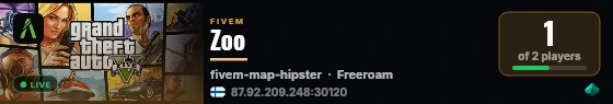 Zoo live status badge