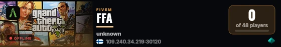 FFA live status badge