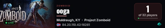 ooga live status badge