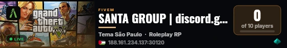 SANTA GROUP | discord.gg/santagroup live status badge