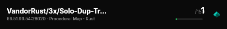 VandorRust/3x/Solo-Dup-Trio ONLY live status badge