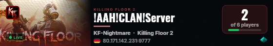 !AAH!CLAN!Server live status badge