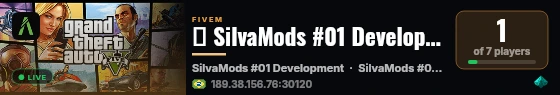 💥 SilvaMods #01 Development live status badge