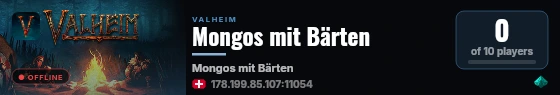 Mongos mit Bärten live status badge