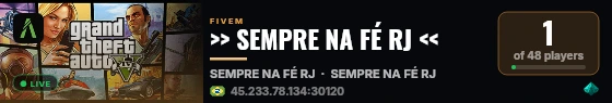 >> SEMPRE NA FÉ RJ << live status badge