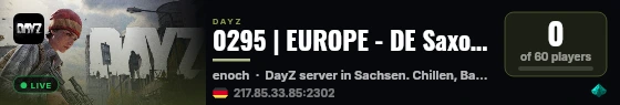 0295 | EUROPE - DE Saxony live status badge