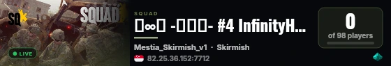 『∞』 -ไทย- #4 InfinityHub TH - Brasil - discord.gg/infh live status badge